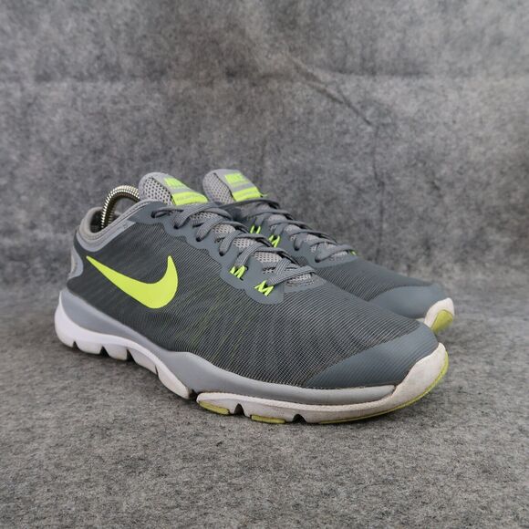 Nike Shoes Womens 8 Athletic Trainer Flex Supreme TR 4 Running Active Grey Green - Picture 1 of 13